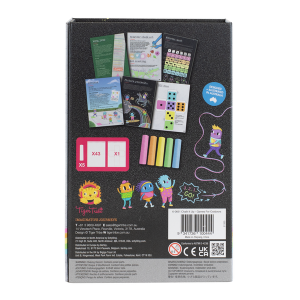 Tiger Tribe- Chalk it Up- Games Outdoors