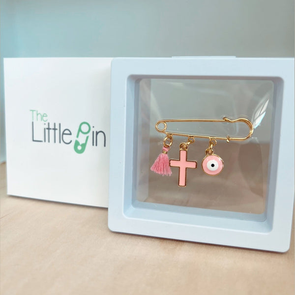 The Little Pin- Pretty Pink Tassle