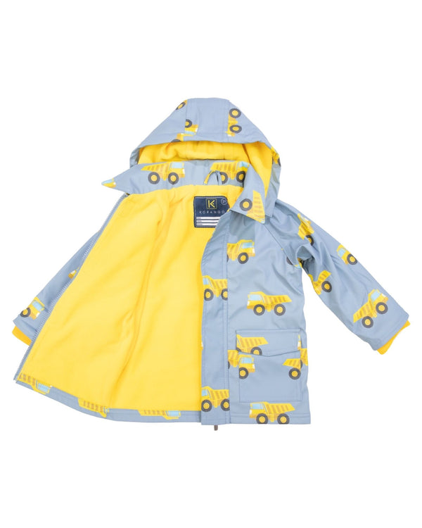 Korango- Baby Blue  Truck Raincoat