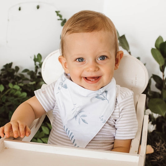 Snuggle Hunny Kids- Wild Fern Dribble Bib