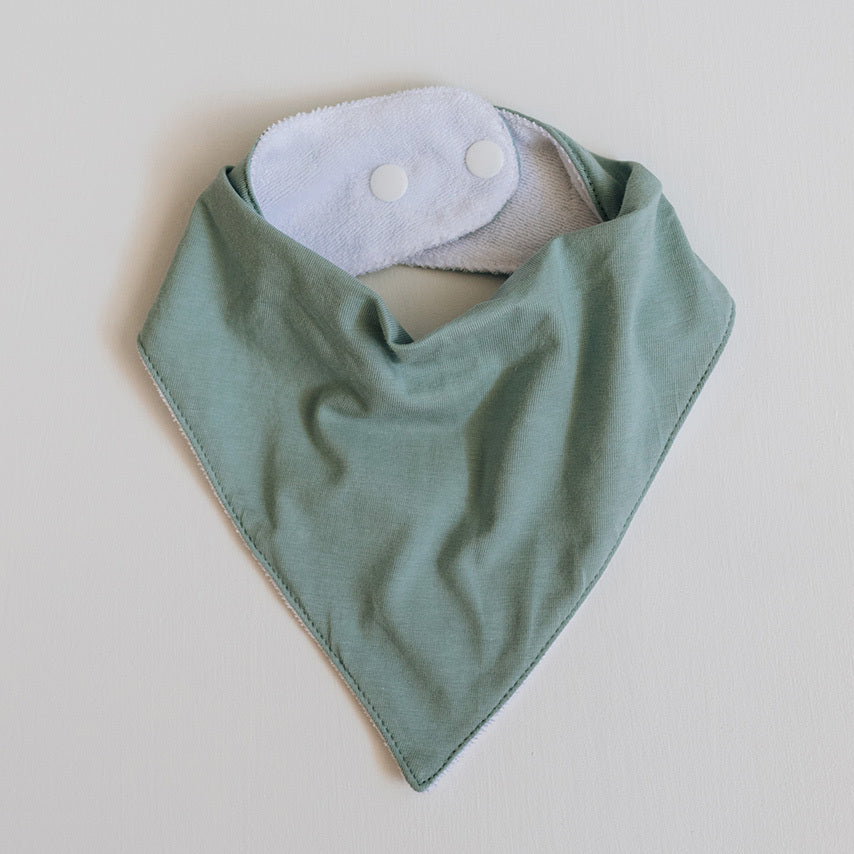 Snuggle Hunny Kids- Sage Dribble Bib