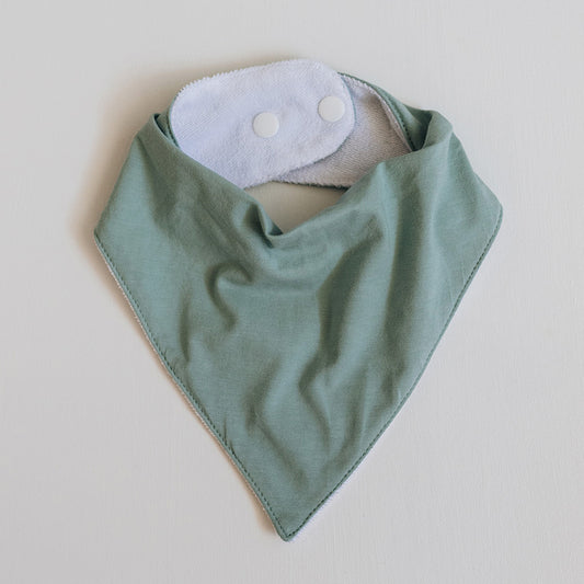 Snuggle Hunny Kids- Sage Dribble Bib