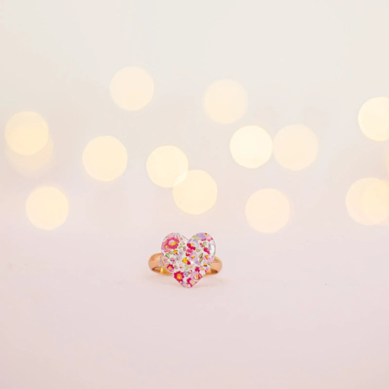 Lauren Hinkley Jewellery- Petit Heart Fleur Ring