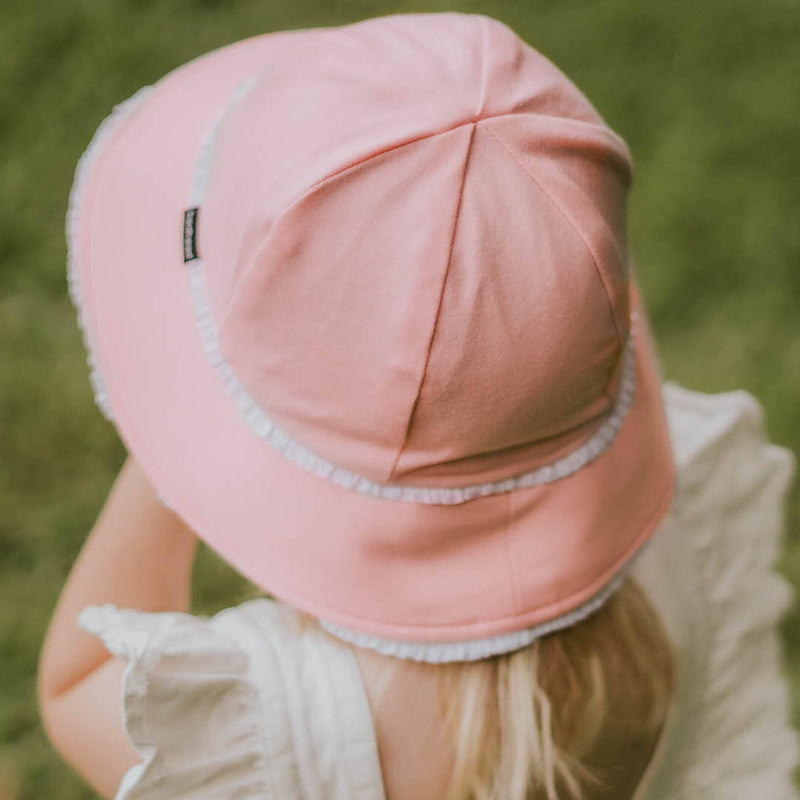 Bedhead Hats Bucket Hat- Blush Ruffle