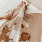 Fox & Fallow Baby Blanket- Welcome Party