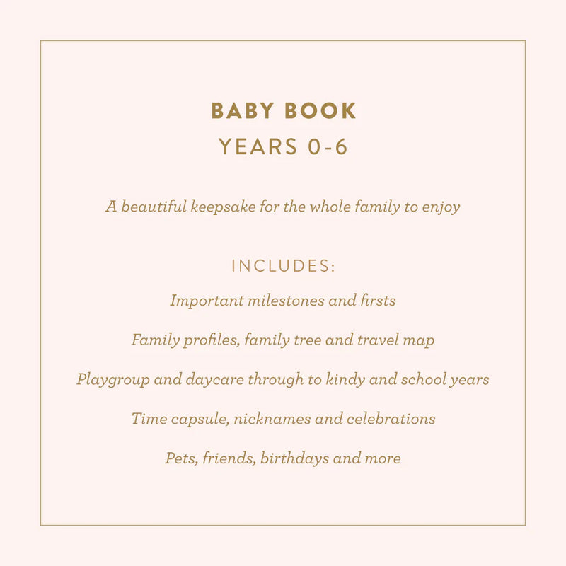 Fox & Fallow Baby Book- Biscuit