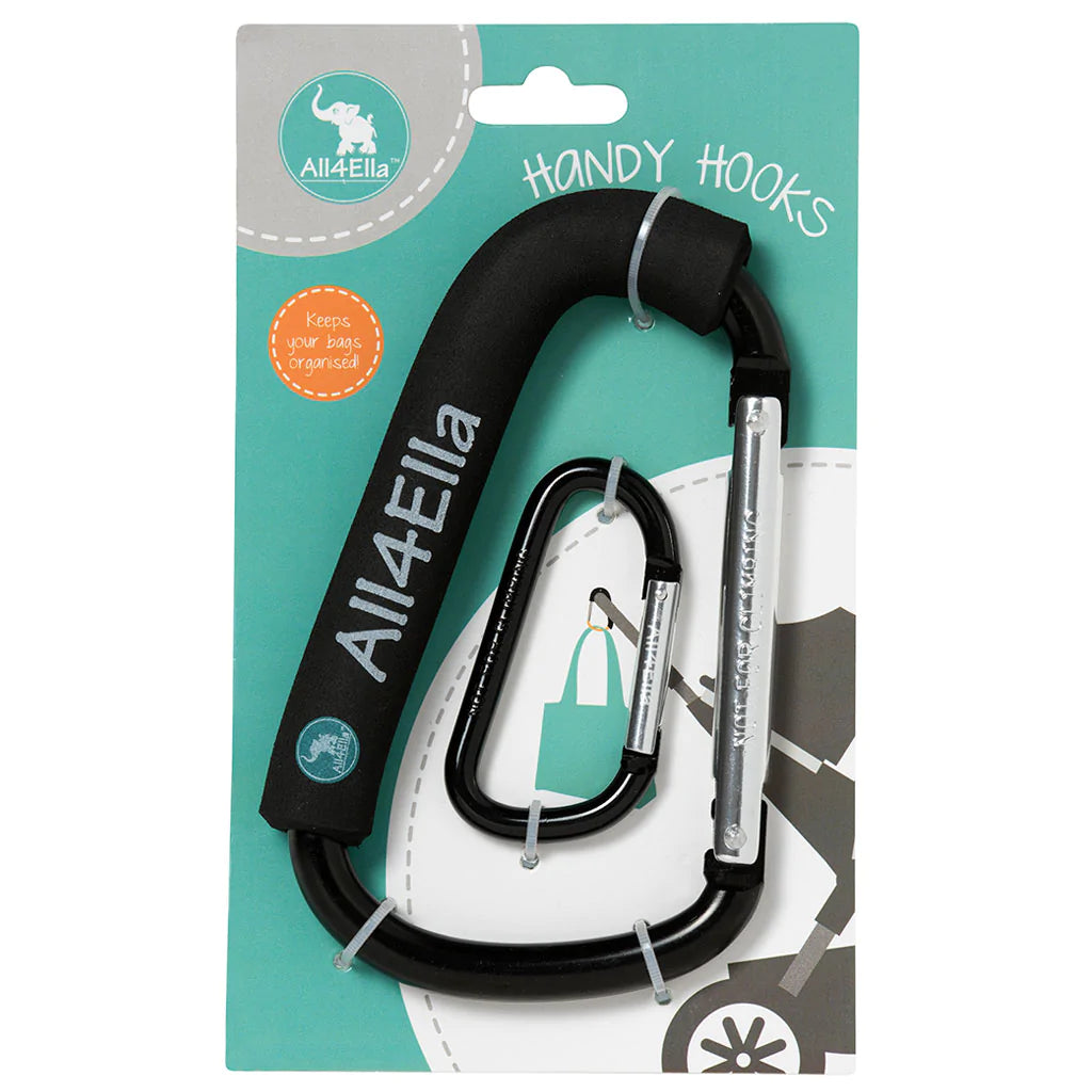 All4Ella- Handy Hooks -Black