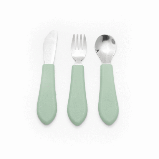 Wild Indiana-FANCY- Cutlery Set- Sage