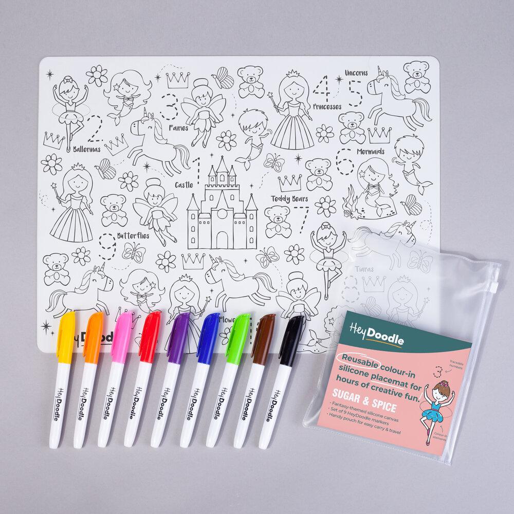 Hey Doodle- Silicone Mats- 123 Sugar & Spice