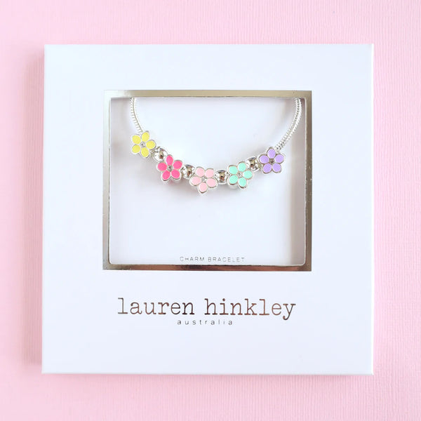 Lauren Hinkley Jewellery- Petite Fluer Charm Bracelet