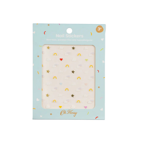 Oh Flossy- Nail Stickers- Sky