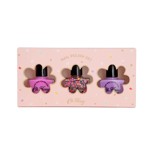 Oh Flossy- Party Vegan Non-Toxic Nail Polish Set
