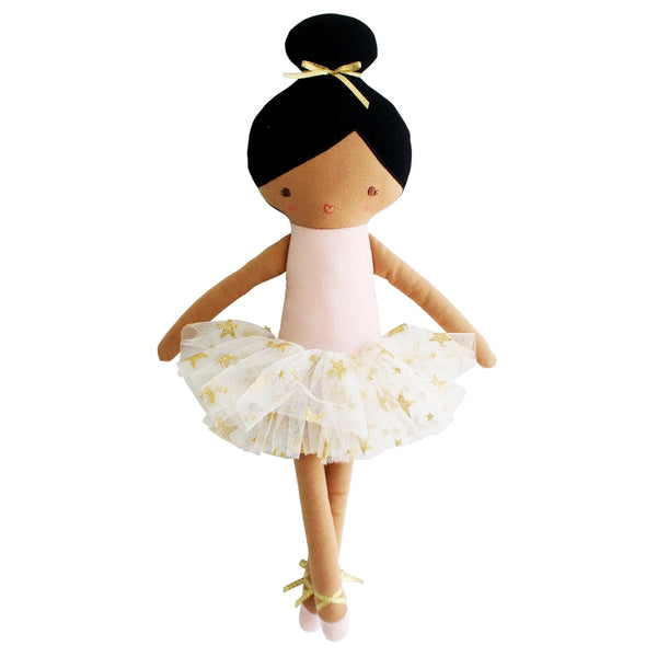Alimrose- Betty Ballerina Doll- 43cm Pale Pink