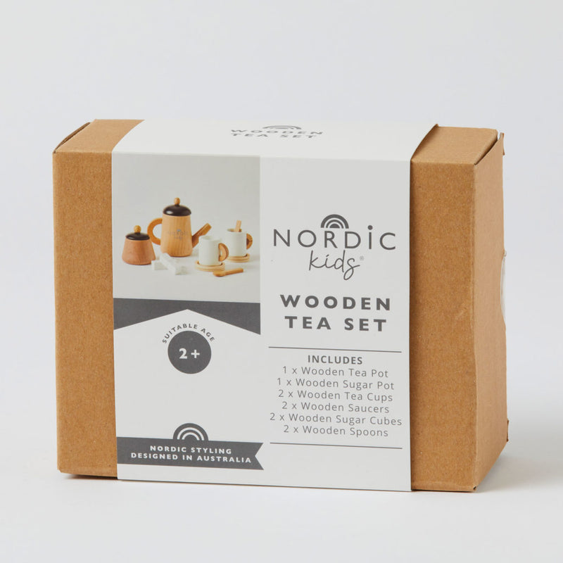 Nordic Kids- Wooden Tea Set
