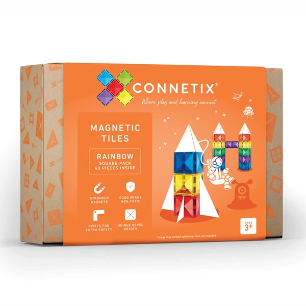 Connetix Tiles- 40 Piece Expansion Pack