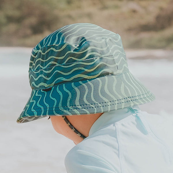 Bedhead Hats Swim Bucket Hat- Waves