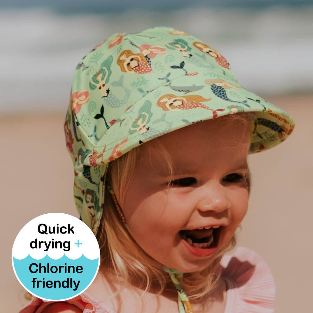 Bedhead Hats Legionnaire Swim Hat- Mermaid