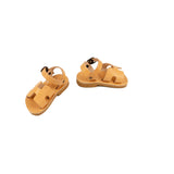 Handmade Greek Athena Kids Sandals- Tan