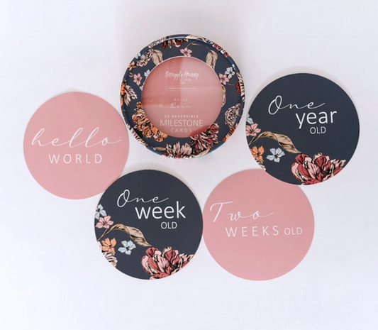 Snuggle Hunny Kids-Belle & Rose Milestone Cards