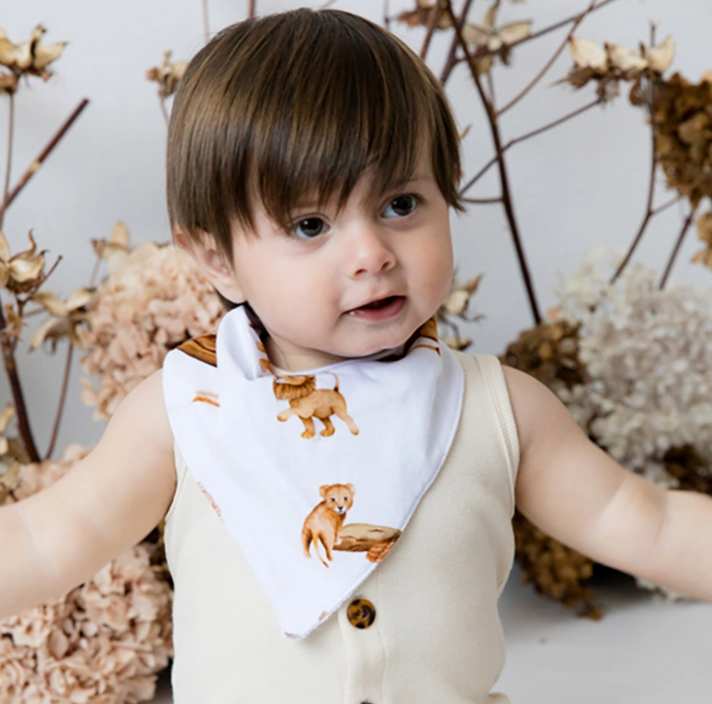 Snuggle Hunny Kids- Lion Dribble Bib