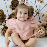 Snuggle Hunny Kids- Daisy Ruffle Waterproof Bib