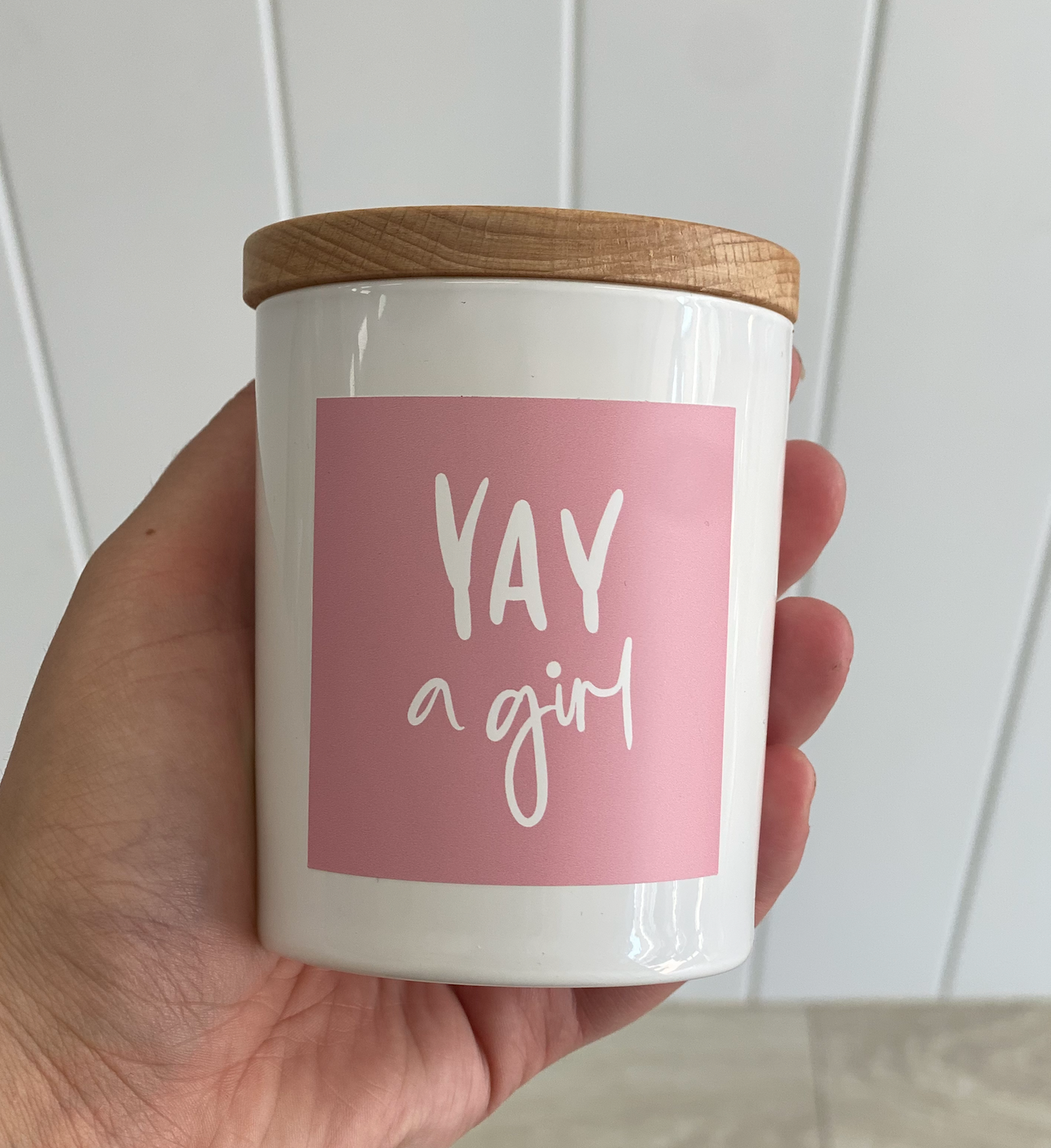 It's a Girl - Candle