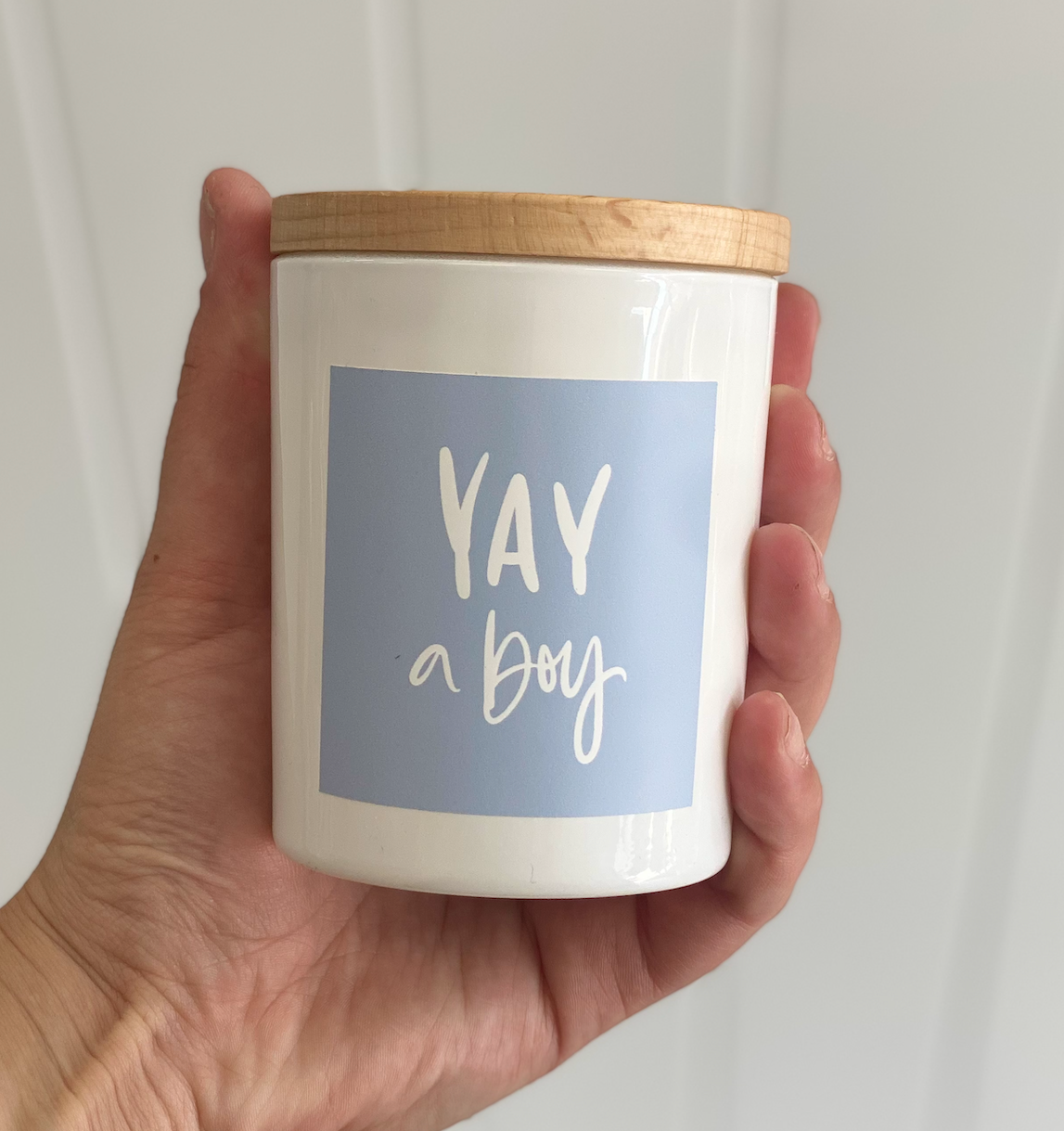 It's a Boy - Candle