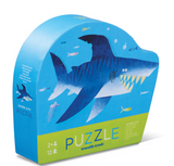 Crocodile Creek- Mini Puzzle- 12 Piece-Shark City