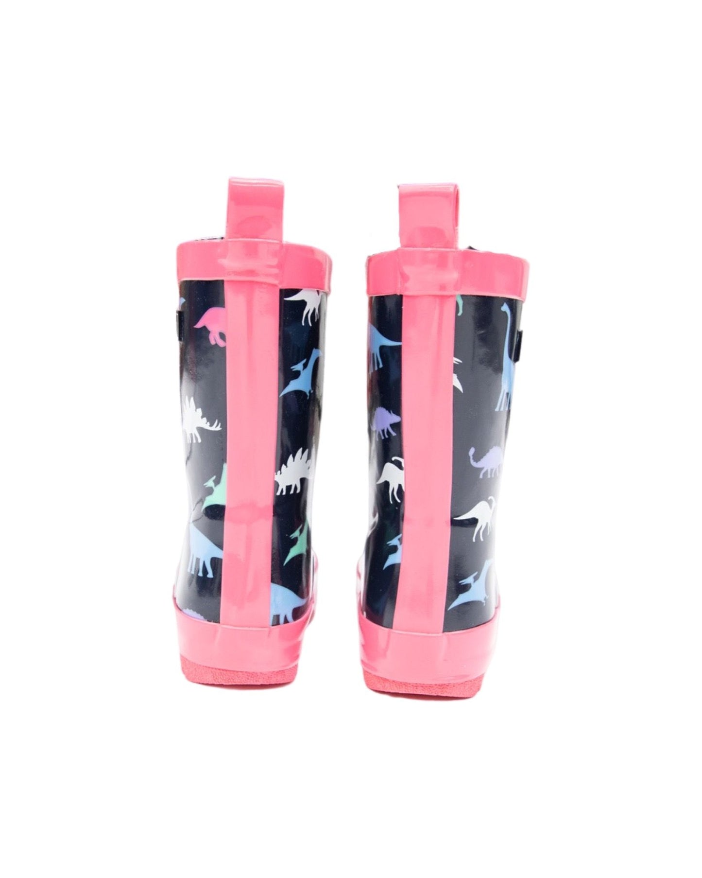 Korango- Gumboot- Navy/Pink Dino