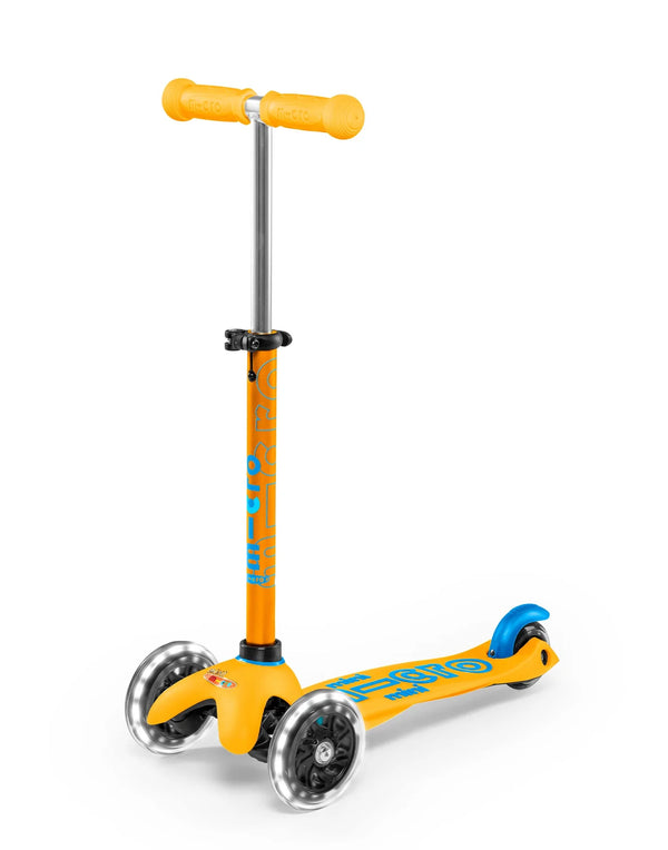 Micro Scooter- Apricot Mini Deluxe LED Scooter