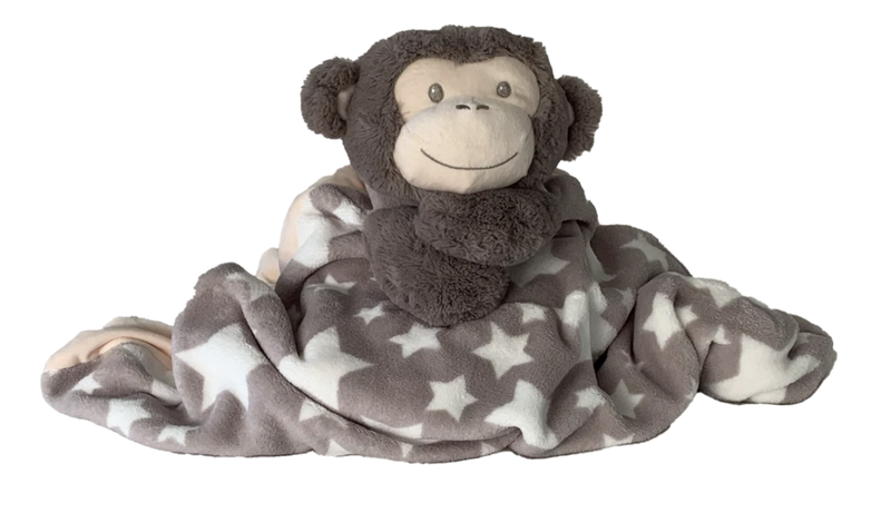 Cutesy Wootsy Comforter- Finn Monkey
