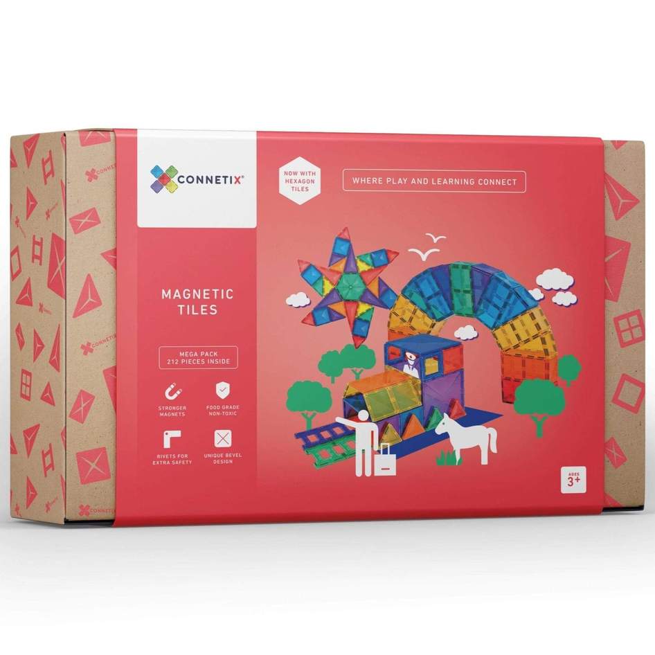 Connetix Tiles- 212 Piece Mega Pack