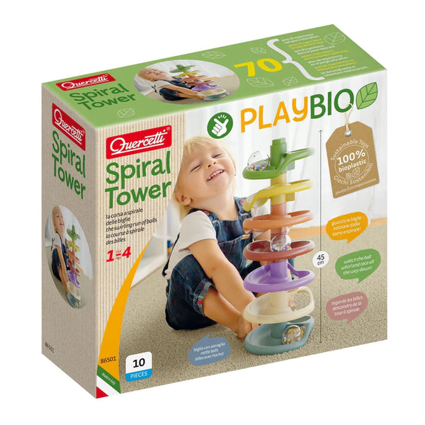 Quercetti Spiral Tower Play Bio