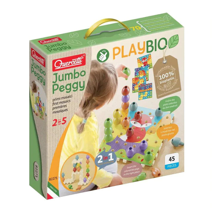 Quercetti Jumbo Peggy Play Bio