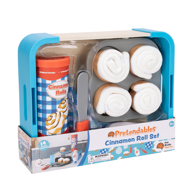 Fat Brain Toys- Pretendables- Cinnamon Roll Set