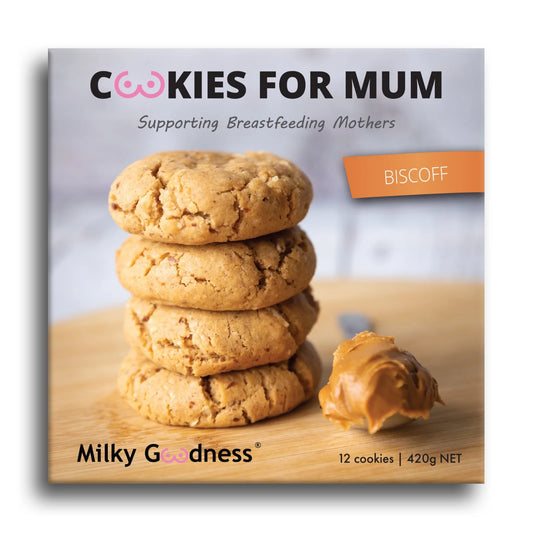 Milky Goodness- Lactation Cookies- Biscoff