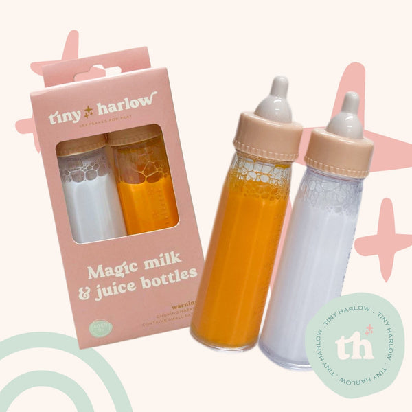 Tiny Harlow- Magic Milk and Juice Bottles