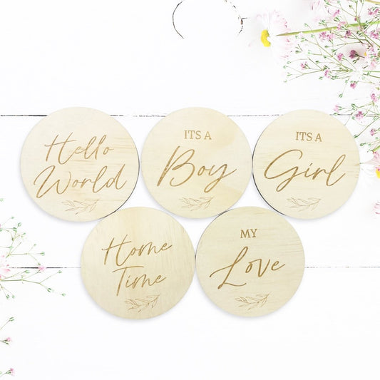 Timber Tinkers- Pregnancy Milestone Plaques