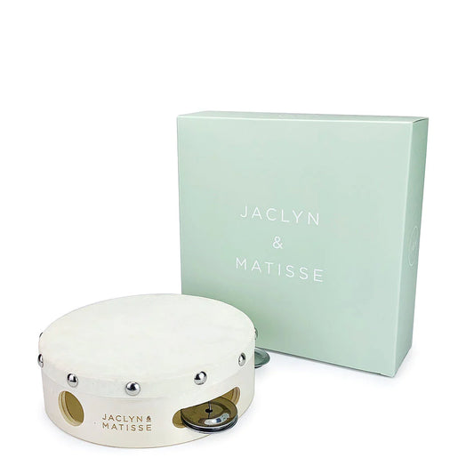 Jaclyn & Matisse- Wooden Tambourine Drum