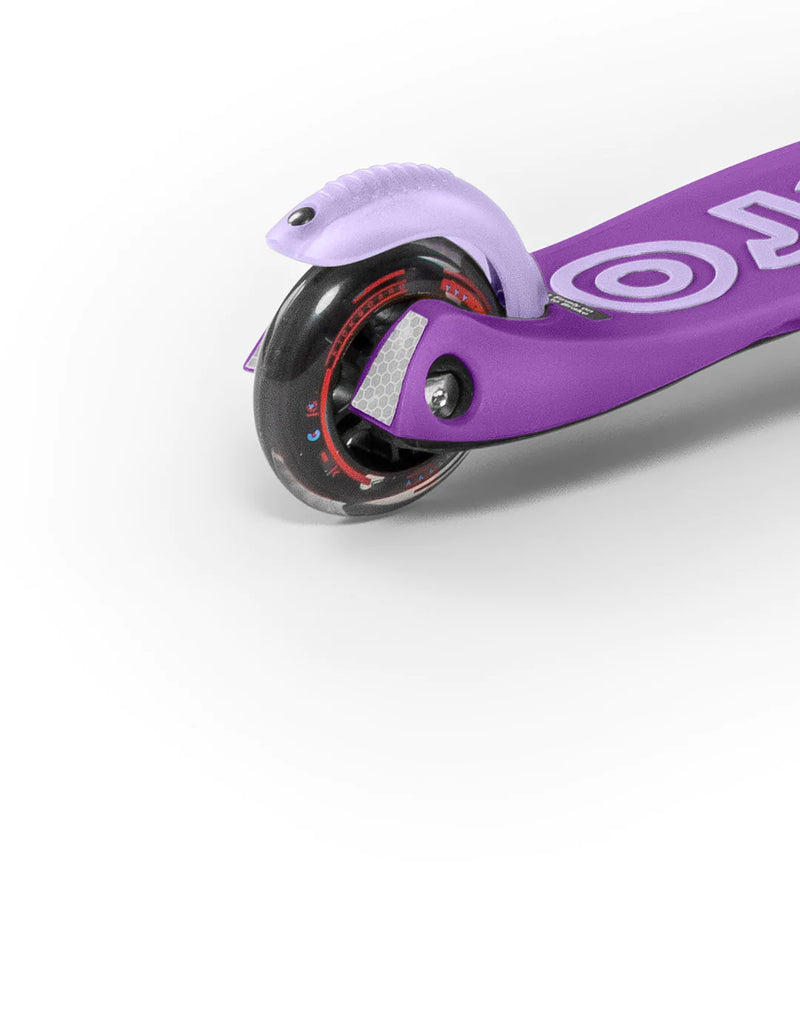 Micro Scooter- Purple Mini Deluxe LED Scooter