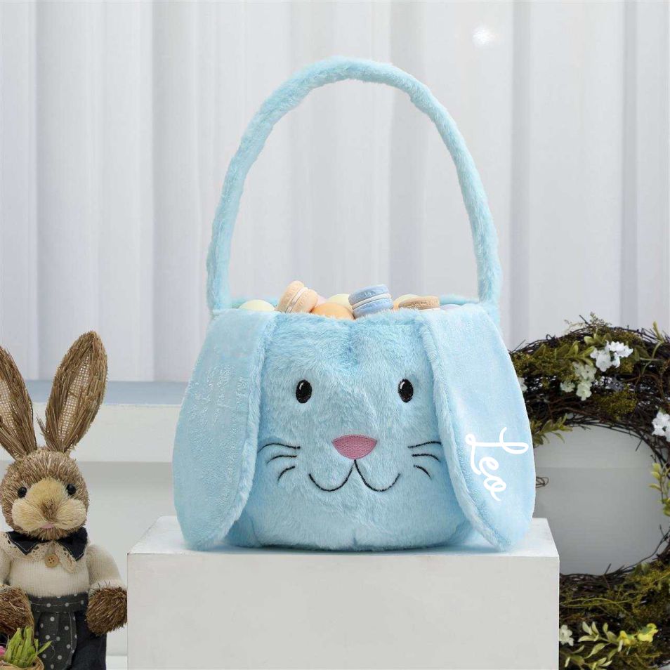 Personalised Easter Hunt Basket- Blue