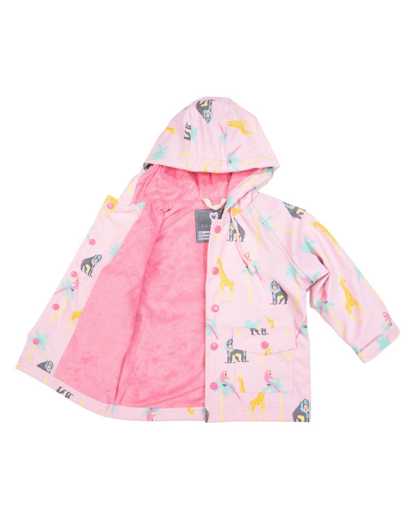 Korango- Pink Safari Raincoat