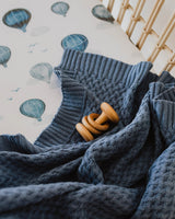 Snuggle Hunny Kids- River Diamond Knit Baby Blanket