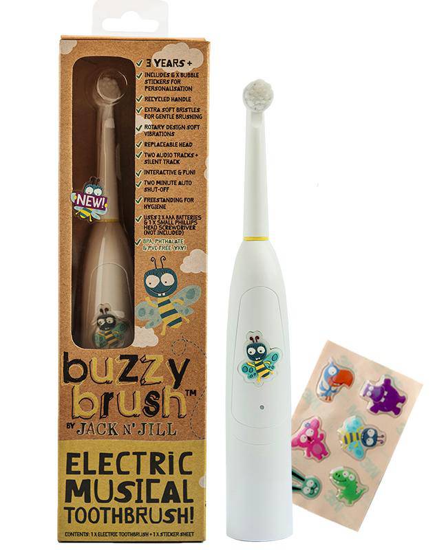 Jack N' Jill- Buzzy Kids Brush Electric Toothbrush